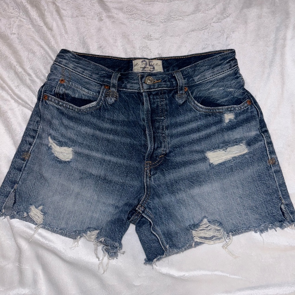 Free People Size 25 Jean Shorts